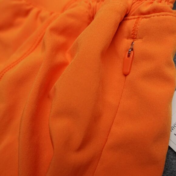 New Lululemon Size 2 Hotty Hot Shorts High Rise HR 4” Lined LITO Lit Orange - Picture 3 of 10